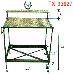 38“ Serving Cart